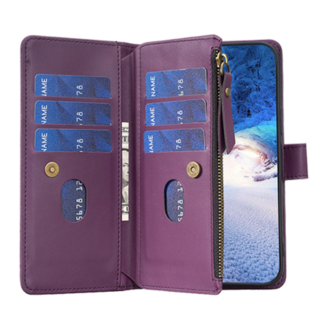 BF Style-19 Leather Case for Samsung Galaxy S23 Zipper Pocket Full Protection Wallet Stand Phone Cover BF Style-19 Leather Case for Samsung Galaxy S23 Zipper Pocket Full Protection Wallet Stand Phone Cover